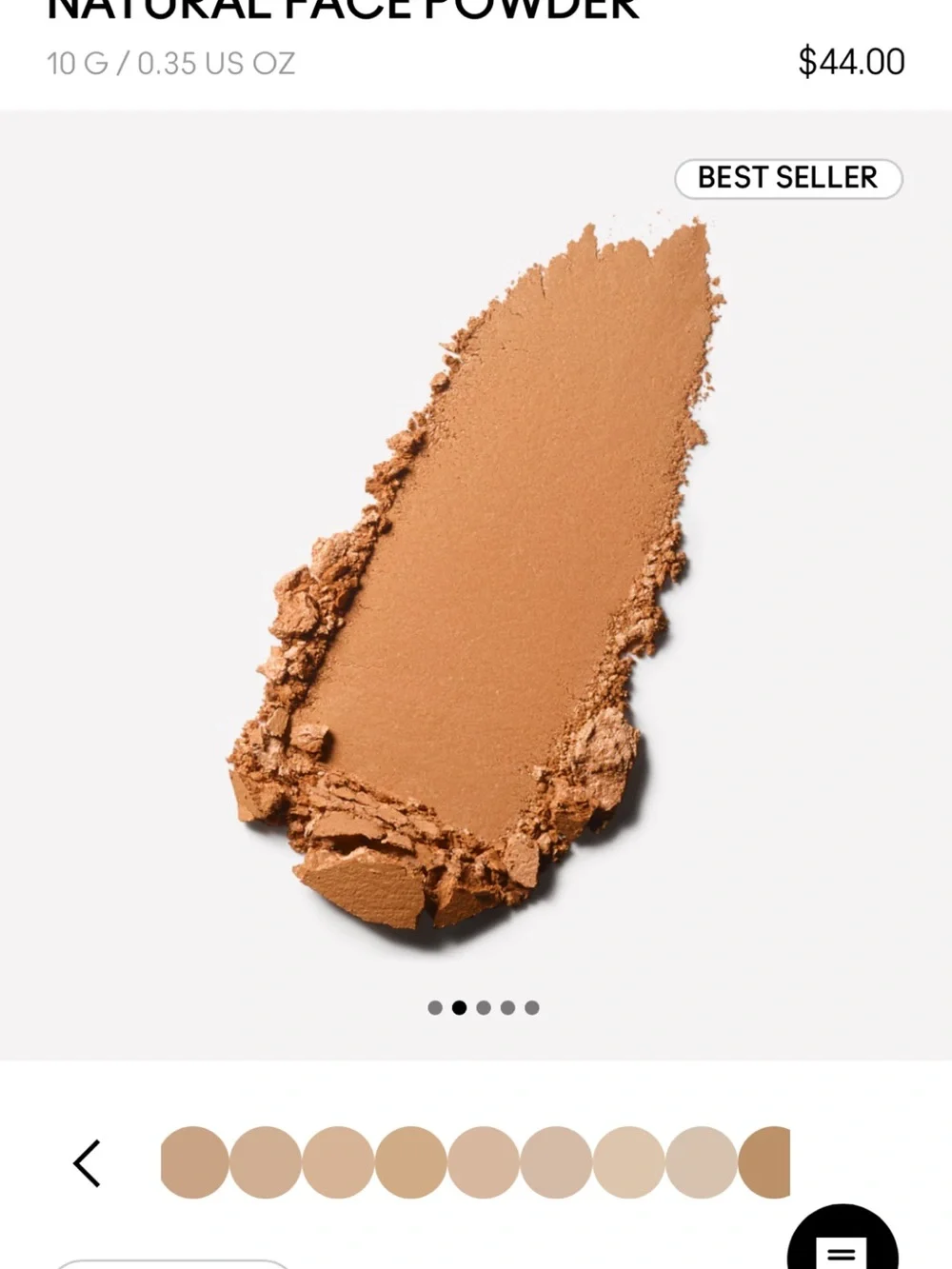 MAC Mineralize skinFinish Face Powder in dark
